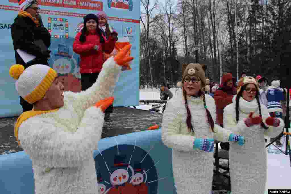 Кар бабай ясау ярышында җиңгәннәрне бүләкләү