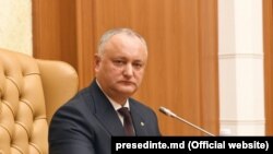 Președintele Republicii Moldova, Igor Dodon. 