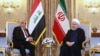 Iraqi Prime Minister Adel Abdul-Mahdi meeting with Iranian President Hassan Rouhani in July 2019.