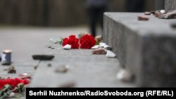 Церемонія вшанування пам'яті жертв Голокосту. Київ, Бабин Яр, 27 січня 2021 року