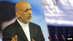حامد کرزی رییس جمهور افغانستان