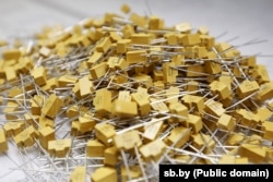 Military-grade capacitors produced by the Vitsebsk-based Manalit plant.