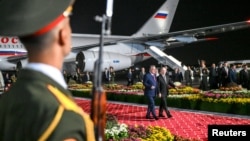 V.Putin oktyabrın 8-də dövlət səfəri ilə Tacikistana gəlib. 
