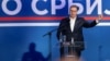 Predsednik Srbije Aleksandar Vučić na skupu u Nišu, 17. maj 2025.