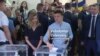 WATCH: Zelenskiy Casts Ballot In Ukrainian Parliamentary Vote