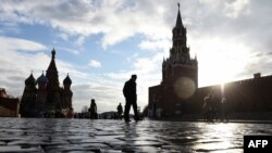 Red Square and the Kremlin's Spasskaya Tower (file photo)