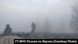 Пожары в Якутии 