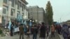 Крымские татары пикетировали российское посольство (видео)
