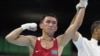 Махмұд Сабырхан Азия чемпионы атанған сәт. Таиланд. 11 желтоқсан 2024 жыл. (Сурет: Спортты дамыту дирекциясы)