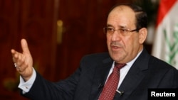 Iraqi Prime Minister Nuri al-Maliki 