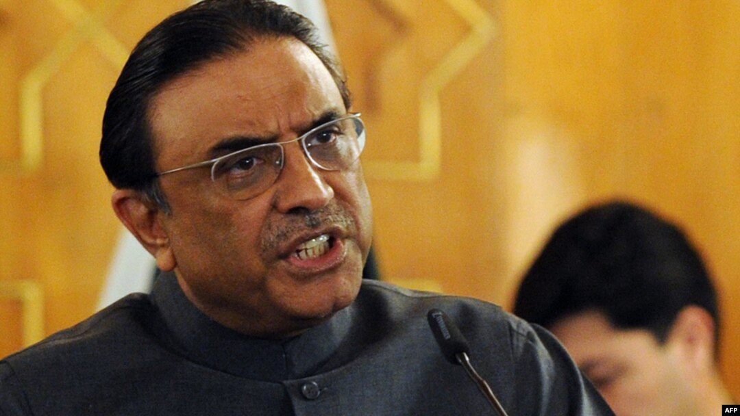 Pakistani President Asif Zardari