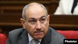 Armenia - Prime Minister Nikol Pashinian attends a session of the Armenian parliament, Yerevan, December 3, 2024.