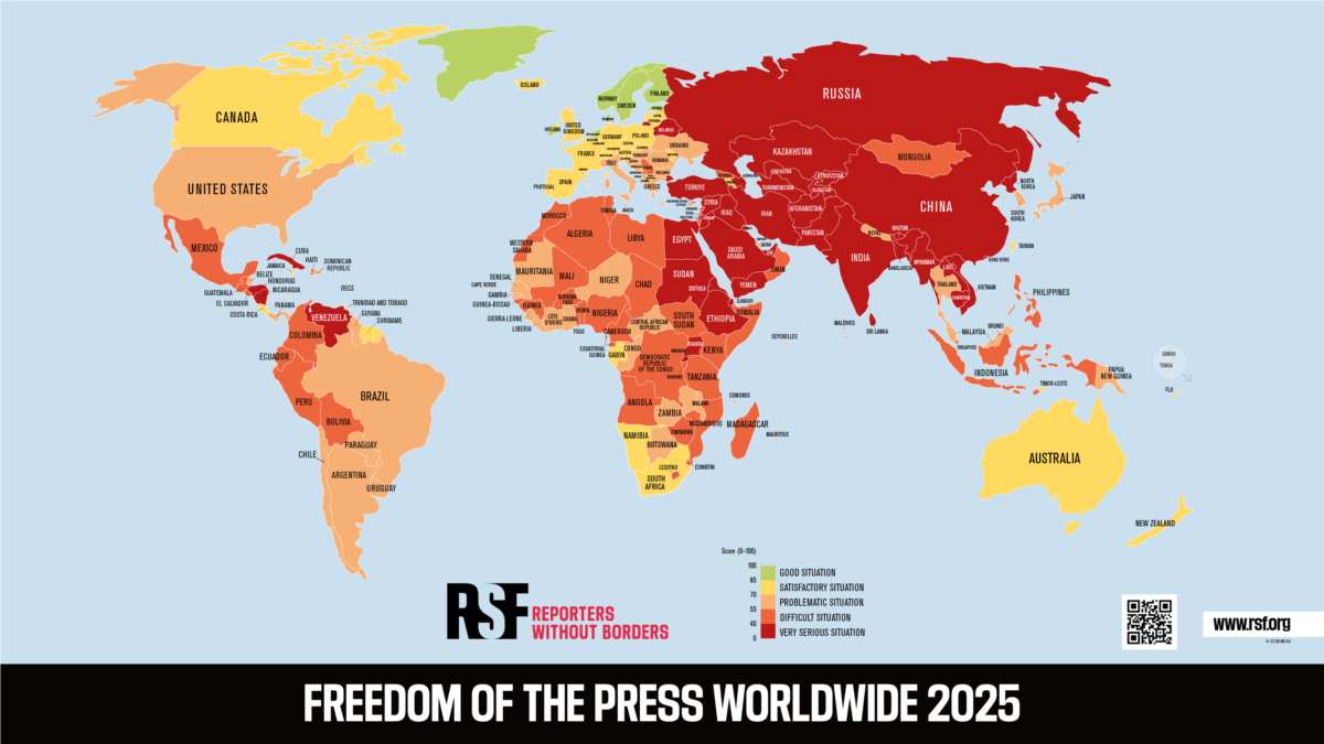 RSF: відмова США від підтримки медіа в Україні «загрожує висвітленню воєнних злочинів Росії»