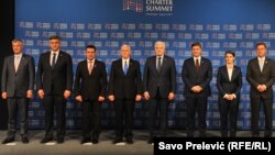 Черногория астанасы Подгорицадағы Балтық бойы елдері басшыларының форумы. 2 тамыз 2017 жыл.