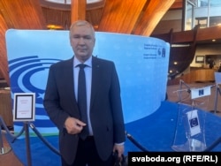Павал Латушка ў Радзе Эўропы