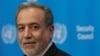 Iran's Foreign Minister Abbas Araqchi at the 81st United Nations General Assembly.