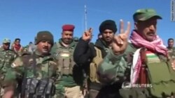 Курдское ополчение освобождает иракский город Синджар