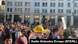 Doček studenata maratonaca u Beču, 30. april 2025.