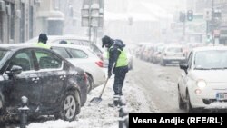 Сербияда абанын түнкү температурасы -20 градуска чейин төмөндөдү.