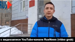 Айтуган Шарипов дает интервью YouTube-каналу RusNews. 3 марта 2022 года