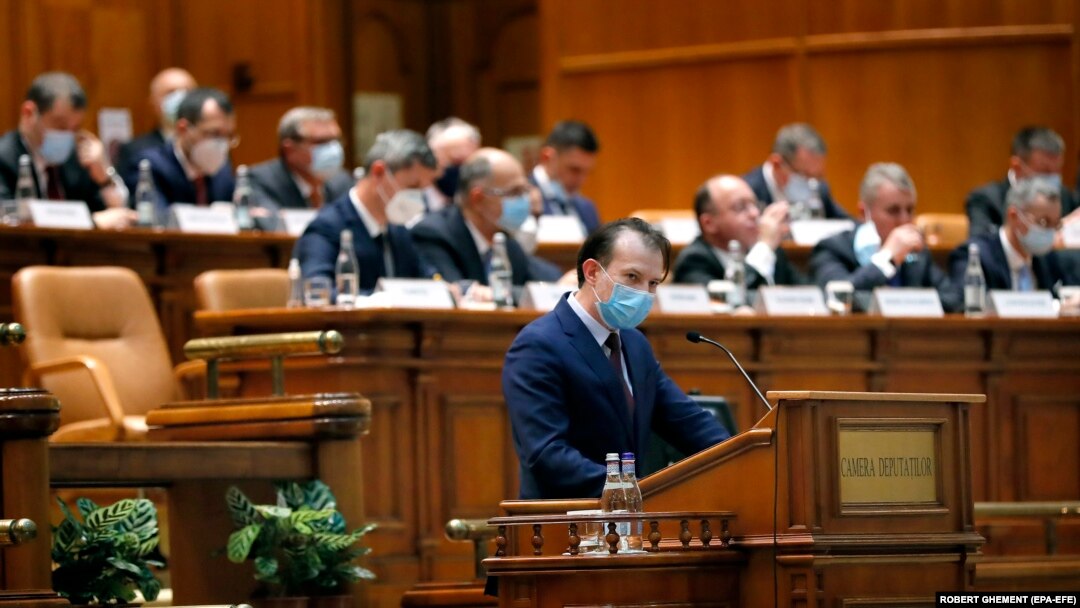 Premierul Cîțu a acceptat invitația de a vorbi în Camera Deputaților despre bugetul pe 2021