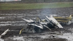 Rostovda qəzaya uğrayan təyyarənin qalıqları. 19 mart 2016