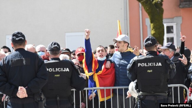 Incident u crnogorskoj Skupštini na Cetinju