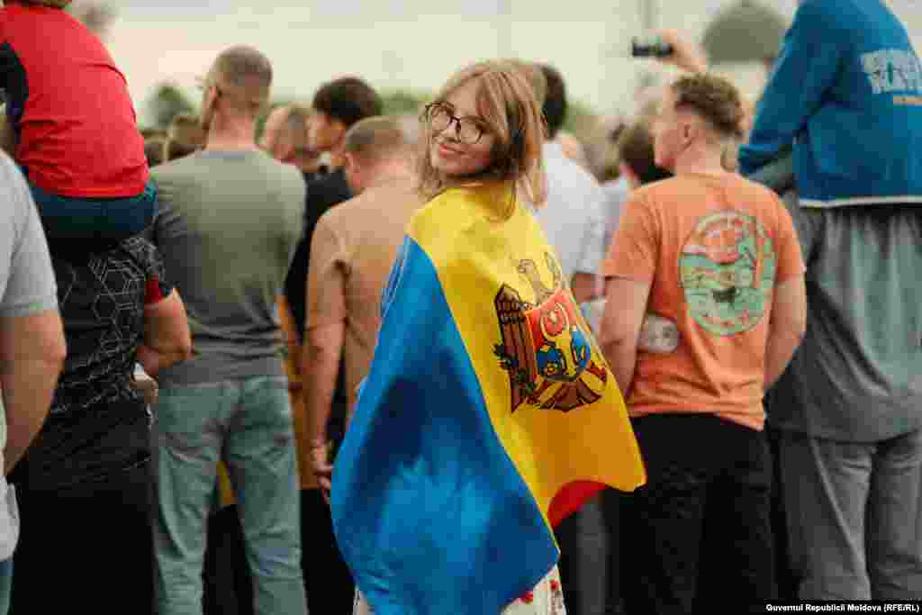 Printre spectatori au fost oameni de toate vârstele.</br><br>