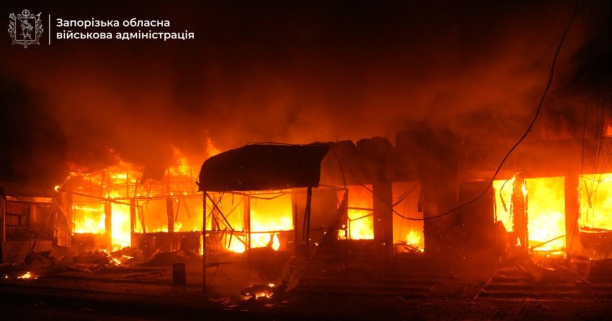 Кількість поранених в Запоріжжі через російську атаку зросла до 14