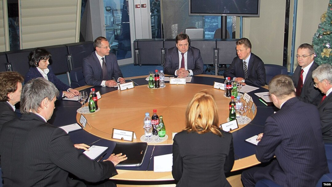 Talks on problems with gas supplies for European Union countries in Moscow on January 14