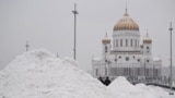 Catedrala lui Hristos Mântuitorul, de la Moscova, a găzduit festivitatea de deschidere a adunării ultraconservatoare prezidată de Kirill, la 27 noiembrie (Foto: Natalia KOLESNIKOVA / AFP)