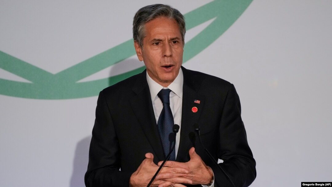 U.S. Secretary of State Antony Blinken (file photo)