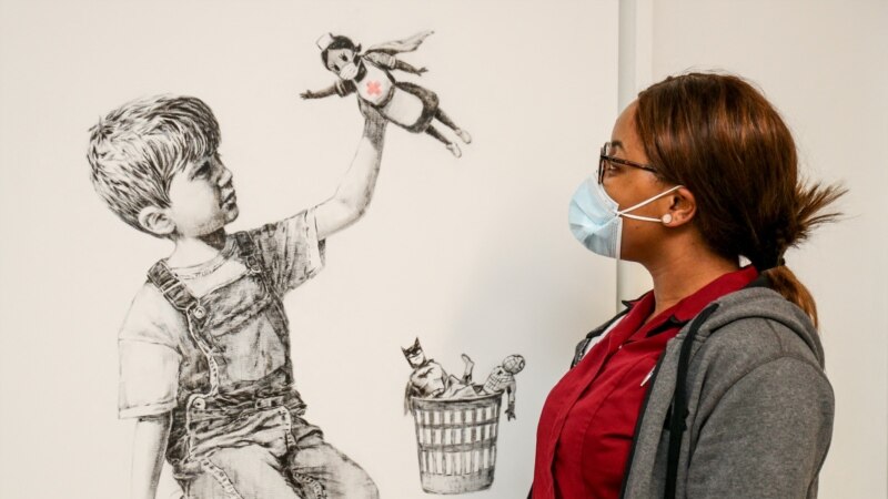 Banksyjevo djelo prodato za oko 20 miliona eura, novac ide zdravstvu