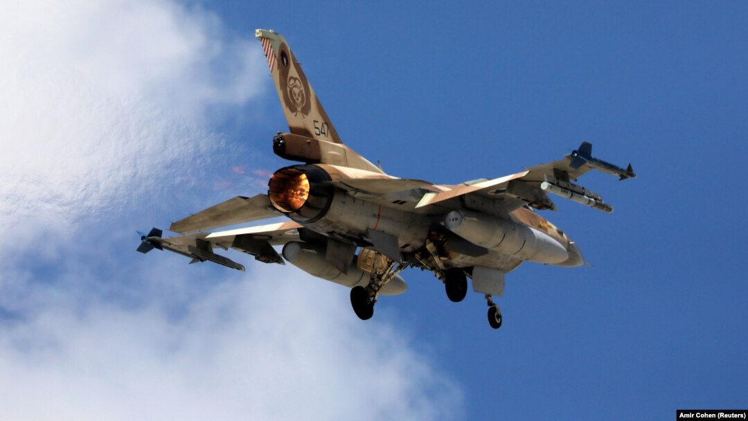 Izraelski borbeni avion F16 fighter