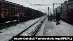 Ілюстраційне фото. Залізнична станція Калинівка, Вінницька область, лютий 2017 року