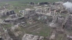 Практически разрушенная Константиновка. Фото марта 2026 года