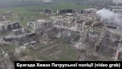 Костянтинівка, Донецька область, березень 2026 року (скріншот з відео, знятого дроном) 