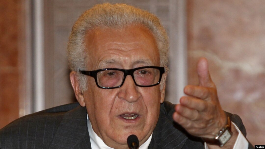 Lakhdar Brahimi, the UN-Arab League envoy to Syria (file photo)