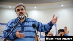 محسن قهرمان، مدیر عامل شرکت پدیده شاندیز، در دوازدهمین جلسه دادگاه در ۲۰ خرداد ۹۸