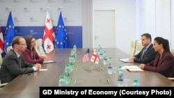 შეხვედრა ეკონომიკის სამინისტროში გაიმართა.