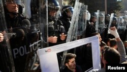 Protesta e studentëve të UP-së 