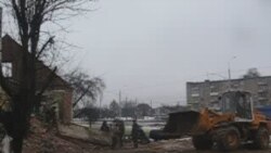 На вуліцы Уманскай зносяць прыватныя дамы