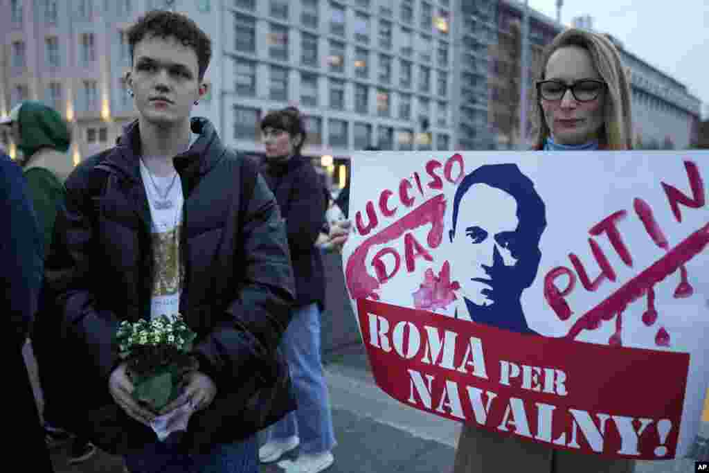 Roma, Italia - &bdquo;Ucis de Putin, Roma pentru Navalnîi&nbsp;