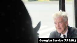 დევიდ ლინჩი, თბილისი, 2017. ანა ძიაპშიპას ფოტო.
