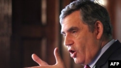 British Prime Minister Gordon Brown announced the plans for the conference.