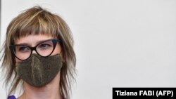 Regjisorja e filmit  “Quo vadis, Aida?”,  Jasmilla Zhbaniq. 