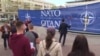 Milačić spalio zastavu NATO-a