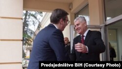 Aleksandar Vučić i Dragan Čović, arhiva