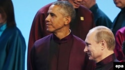 Obama i Putin u Pekingu