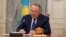 Kazakh President Nursultan Nazarbaev addressed the nation in a televised address on March 19.